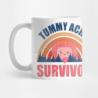 Tummy Ache Survivor - Vintage Mug